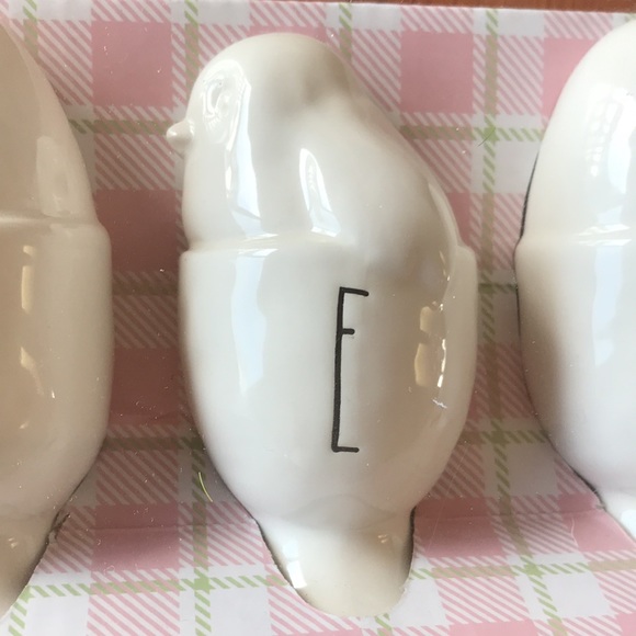 NWT Rae Dunn PEEP Eggs (Set of 4) cute Easter gift - Picture 4 of 4